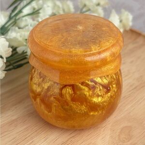 Honey Drizzle Resin Jar